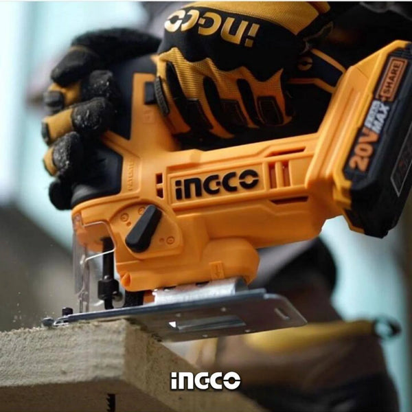 Акумулаторен прободен трион - зеге INGCO Industrial, 20 V, без батерия CJSLI8501