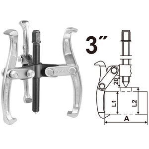 Скоба за лагери трираменна INGCO INDUSTRIAL, 3" HGP08033